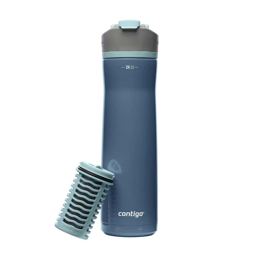 Contigo® Clybourn Chill Freeflow Filtration Stainless Steel Water Bottle with AUTOSEAL® Lid, 24oz